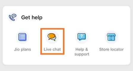 jio-live-chat-option