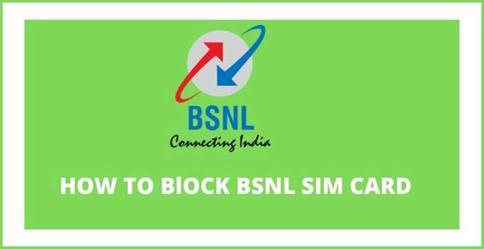 how-to-block-bsnl-sim-card-number